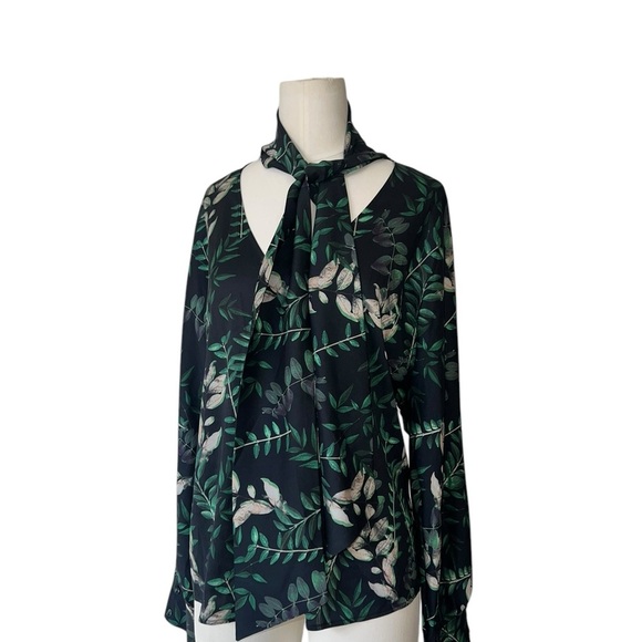 House of Harlow 1960 X Revolve Falling Leaves Stelle Blouse Top Size Small - Picture 5 of 7